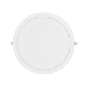 recessed downlight LED PANEL FLAT 300 R 830 350MA PRISM round, UGR < 19, excl. LED driver IP20, white dimmable