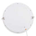 nobil� Downlight encastrable LED PANEL FLAT 300 R SCCT DIM C rond, CCT Switch IP44, blanche gradable