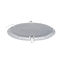 nobil� Downlight encastrable LED PANEL FLAT 300 R 830 350MA PRISM rond, UGR < 19, bloc d'alimentation exclusif IP20, mat