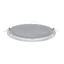nobil� Downlight encastrable LED PANEL FLAT 300 R 830 350MA PRISM rond, UGR < 19, bloc d'alimentation exclusif IP20, mat