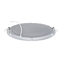 nobil� Downlight encastrable LED PANEL FLAT 300 R 830 350MA PRISM rond, UGR < 19, bloc d'alimentation exclusif IP20, mat