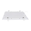 nobil� Downlight encastrable LED PANEL FLAT 300 Q 840 350MA PRISM angulaire, UGR < 19, bloc d'alimentation exclusif IP20