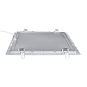 nobil� Downlight encastrable LED PANEL FLAT 300 Q 830 350MA PRISM angulaire, UGR < 19, bloc d'alimentation exclusif IP20, mat