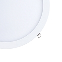nobil� recessed downlight LED PANEL FLAT 300 R SCCT 350MA PRISM round, CCT Switch, UGR < 19, excl. LED driver IP20, white dimmable