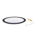 Downlight encastrable LED PANEL FLAT 300 R SCCT 350MA PRISM rond, CCT Switch, UGR < 19, bloc d'alimentation exclusif IP20