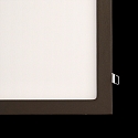 recessed downlight LED PANEL FLAT 300 Q SCCT 350MA PRISM square, CCT Switch, UGR < 19, excl. LED driver IP20, black dimmable