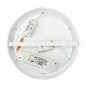 nobilé Panneau à LED 300 R rond, UGR < 19, adapté aux postes de travail avec écran, gradable 12W 1000lm 4000K CRI 80