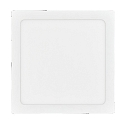 Panneau à LED 300 Q angulaire, UGR < 19, adapté aux postes de travail avec écran, gradable 12W 1000lm 4000K CRI 80