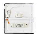 nobilé Panneau à LED 300 Q angulaire, UGR < 19, adapté aux postes de travail avec écran, gradable 12W 1000lm 3000K CRI 80