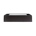 Downlight de surface LED PANEL FLAT 170 Q SCCT MP angulaire, CCT Switch, commutable, multipower IP44, blanche 