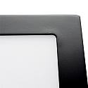Downlight de surface LED PANEL FLAT 170 Q SCCT DIM angulaire, CCT Switch IP44, blanche gradable
