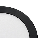 Downlight de surface LED PANEL FLAT 170 R SCCT MP rond, CCT Switch, commutable, multipower IP44, blanche 