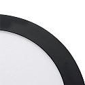 Downlight de surface LED PANEL FLAT 220 R SCCT MP rond, CCT Switch, commutable, multipower IP44, blanche 