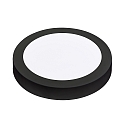 nobil� surface downlight LED PANEL FLAT 220 R SCCT DIM C round, CCT Switch IP44, black dimmable