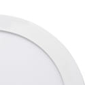 nobil� Downlight de surface LED PANEL FLAT 300 R SCCT MP rond, CCT Switch, commutable, multipower IP44, blanche 