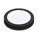 nobil� Downlight de surface LED PANEL FLAT 300 R SCCT DIM C rond, CCT Switch IP44, noir gradable