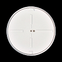 Luminaire de surface WD 400 R SCCT MP SENSOR avec capteur, CCT Switch, commutable, multipower IP44, blanche gradable
