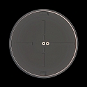 nobil� Luminaire de surface WD 400 R SCCT MP SENSOR avec capteur, CCT Switch, commutable, multipower IP44, noir gradable