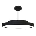 Luminaire � suspension WD 300/400 R / 95CM 3 fois, version pour montage en surface, r�glable, noir