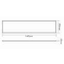 nobil� Luminaire � suspension R3ST UPLIGHT contr�lable par DALI, UGR < 19 IP40, blanche gradable