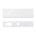 Canop�e LED PANEL FLAT R3S / R2S m�canique, avec trou pour c�ble, bloc d'alimentation exclusif, blanche