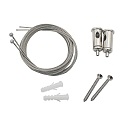 Accessoire Suspension câble UNI 1 lot de 2, gris
