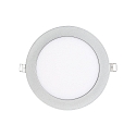 nobil� Downlight encastrable LED PANEL FLAT 130 R SCCT 350MA OPAL rond, CCT Switch, bloc d'alimentation exclusif IP20, noir gradable