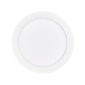 recessed downlight LED PANEL FLAT 190 R SCCT 350MA OPAL round, CCT Switch, excl. LED driver IP20, white dimmable