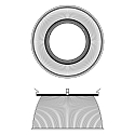 nobil� Lampe � r�flecteur LED HIGH BAY 184/240, transparent