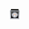 Downlight MINI KARDAN E1 � 1 flamme, pivotant, dimmable IP20, titane gradable