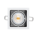 Lumi�re encastr�e LED MINI KARDAN E1 BIO � 1 flamme, pivotant, dimmable IP40, d�gager, noir 