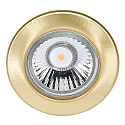 Recessed spot DOWNLIGHT C 1830, Ø 8cm, fixed optics, brushed brass
