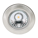 Recessed spot DOWNLIGHT C 1830, Ø 8cm, fixed optics, stainless steel