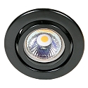 Recessed spot DOWNLIGHT C 3840, Ø 7cm, swiveling, black