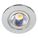Recessed spot DOWNLIGHT C 3860, Ø 5.5cm, fixed optics, chrome