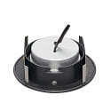 nobil� Downlight 5068 ECO FLAT SCCT 38� DIM C rond, pivotant, CCT Switch IP40, noir mat gradable