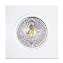 Downlight 5068Q ECO FLAT SCCT 38� DIM C angulaire, pivotant, CCT Switch IP40, blanc mat gradable