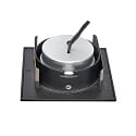 nobil� Downlight 5068Q ECO FLAT SCCT 38� DIM C angulaire, pivotant, CCT Switch IP40, noir mat gradable