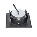 nobil� Downlight 5068Q ECO FLAT SCCT 38� DIM C angulaire, pivotant, CCT Switch IP40, noir mat gradable