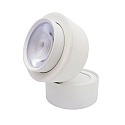 Spot 9W DS rond IP20, blanc mat gradable