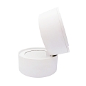 Spot 9W DS rond IP20, blanc mat gradable