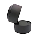 nobilé Spot 9W DS rond IP20, noir mat gradable