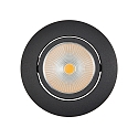 Downlight 5068 ECO FLAT TUN rond IP40, noir mat 