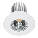 Downlight A 5068 S IP44 rigide IP44, blanche gradable
