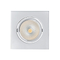 Downlight 5068Q ECO FLAT BIO angulaire IP40, chrome gradable