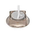 nobil� Downlight 5068 ECO DOB rond, pivotant IP40, nickel bross� gradable