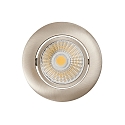 nobil� Downlight 5068 ECO DOB rond, pivotant IP40, nickel bross� gradable
