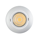 Downlight A 5068 T FLAT BIO dimmable IP40, chrom� mat, d�gager gradable