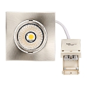 Downlight 5068Q ECO DOB angulaire IP40, nickel bross� gradable