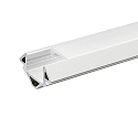 Profil d'angle 3 OP, blanc mat